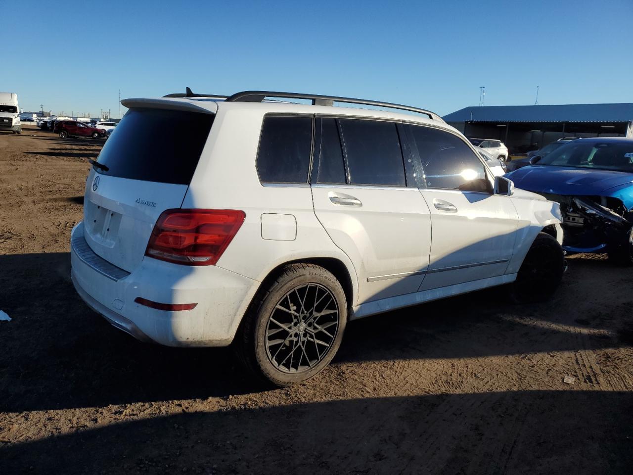 2013 Mercedes-Benz GLK-klasse VIN WDCGG8JB8DG044991 Copart auction photo, front end damage thumbnail 3