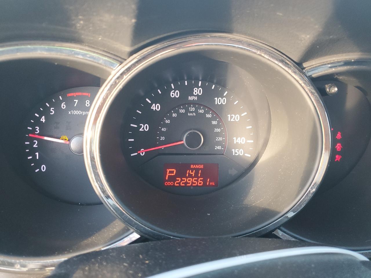 2012 KIA Sorento VIN 5XYKT3A13CG279354 Copart auction photo, mechanical / front end damage thumbnail 9