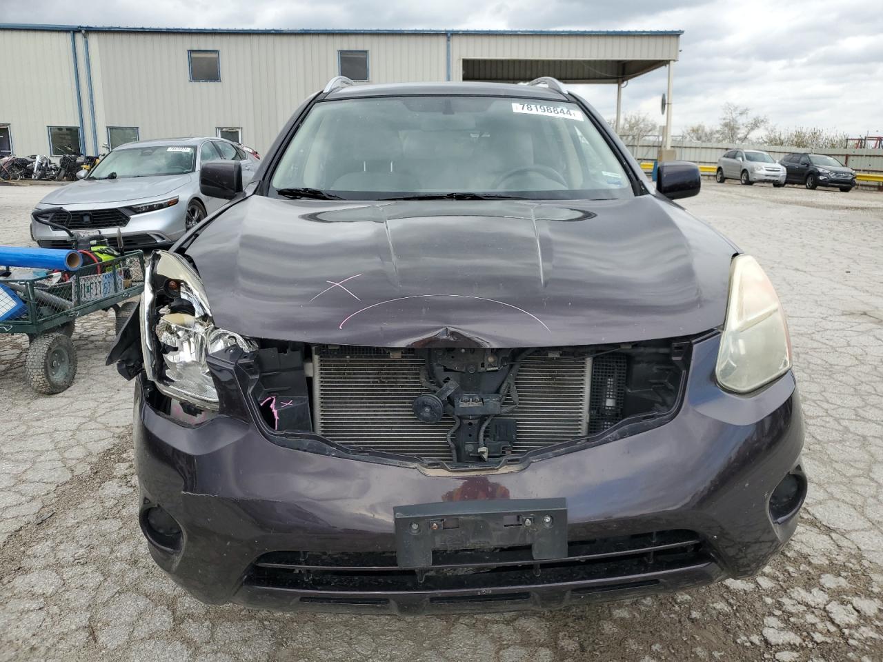 2013 Nissan Rogue VIN JN8AS5MT7DW004926 Copart auction photo, front end damage thumbnail 5