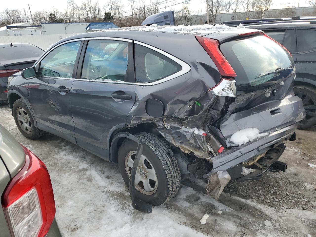 2016 Honda CR-V VIN 5J6RM4H31GL114951 Copart auction photo, all over damage thumbnail 2