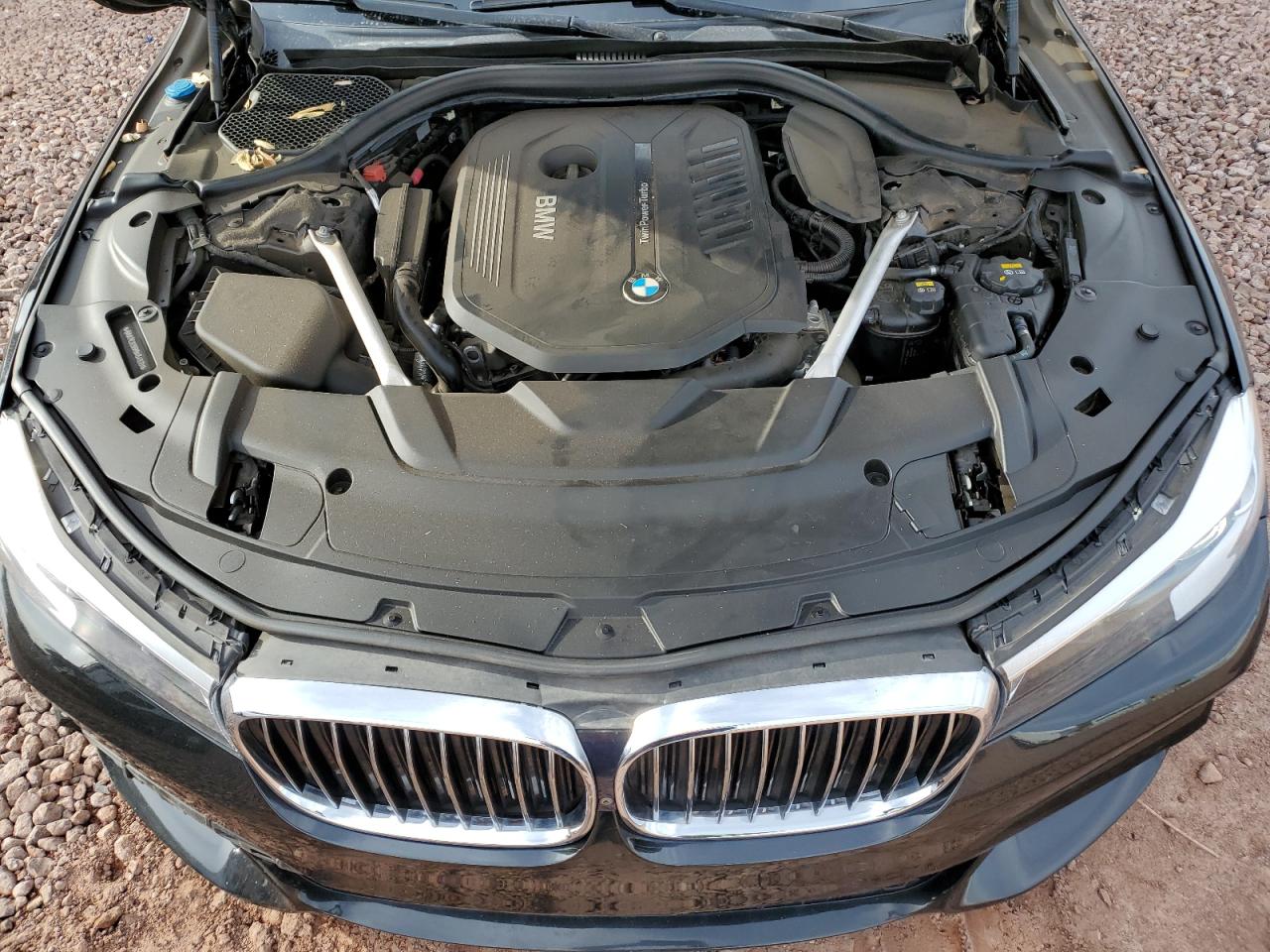 2019 BMW 7er VIN WBA7E2C55KB454929 Copart auction photo, front end damage thumbnail 11