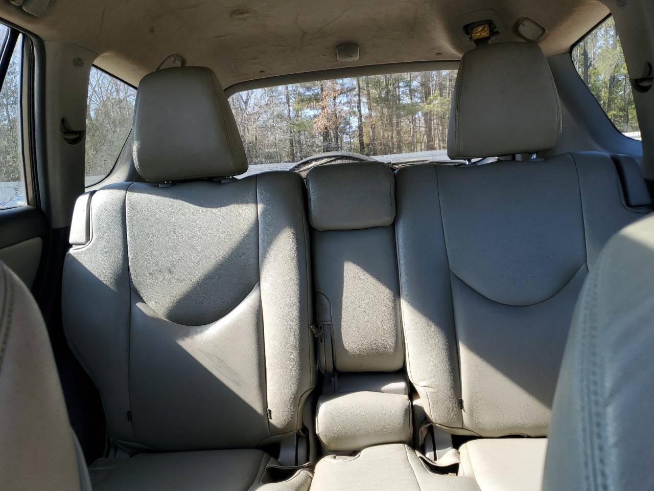 2012 Toyota RAV 4 VIN 2T3ZF4DV8CW129283 Copart auction photo, side / rear end damage thumbnail 10