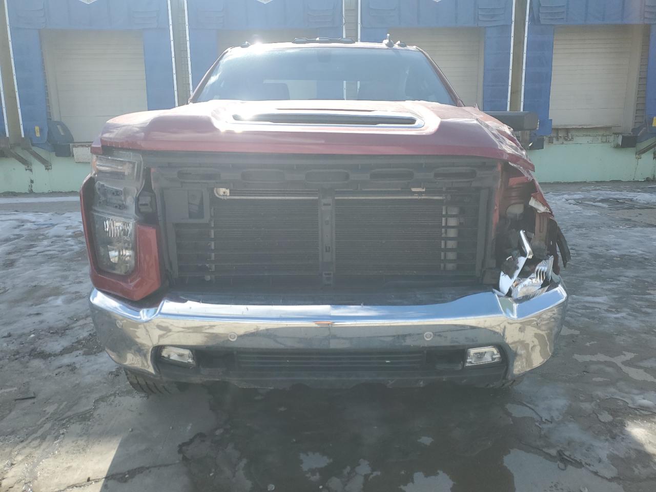 2021 Chevrolet Silverado VIN 1GC4YNE75MF262743 Copart auction photo, all over damage thumbnail 5