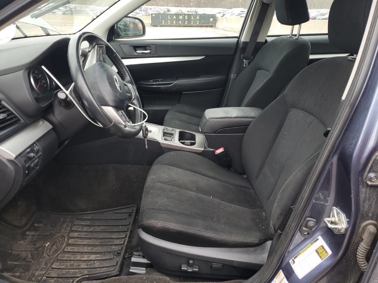 2013 Subaru Legacy VIN 4S3BMBC69D3033723 Copart auction photo, all over damage thumbnail 7