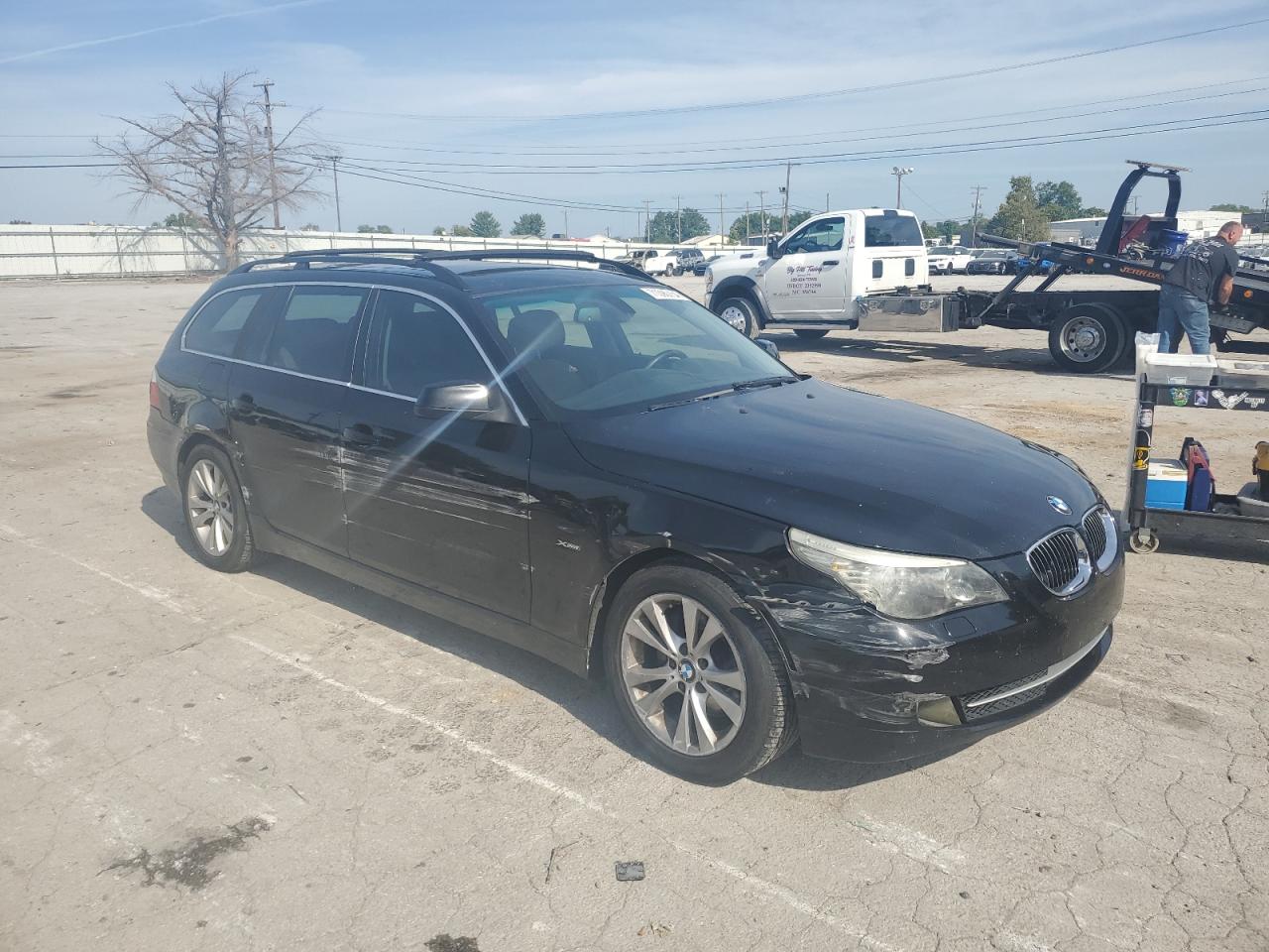 2010 BMW 5er VIN WBAPT7C53AC237231 Copart auction photo, all over damage thumbnail 4