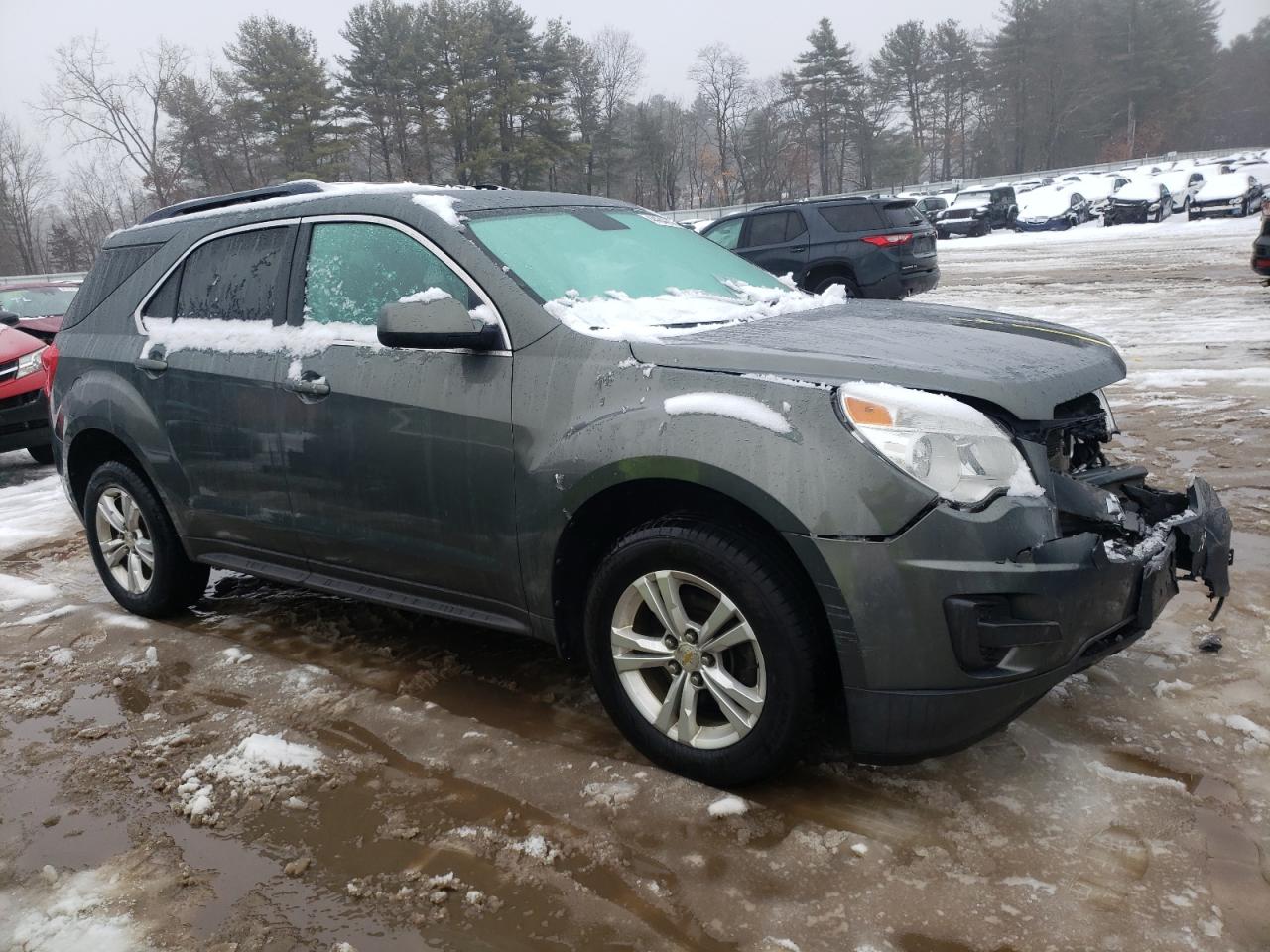 2012 Chevrolet Equinox VIN 2GNFLEEK1C6275002 Copart auction photo, front end damage thumbnail 4