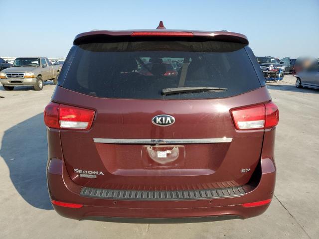 2015 KIA Sedona VIN KNDMC5C13F6050505 Copart auction photo, front end / minor dent/scratches damage thumbnail 6