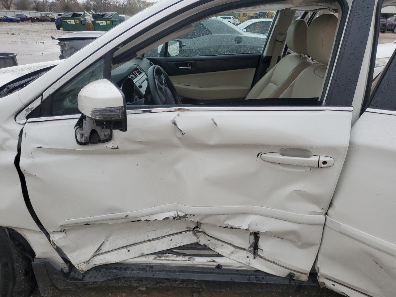 2016 Subaru Outback VIN 4S4BSENC5G3294194 Copart auction photo, side damage thumbnail 7