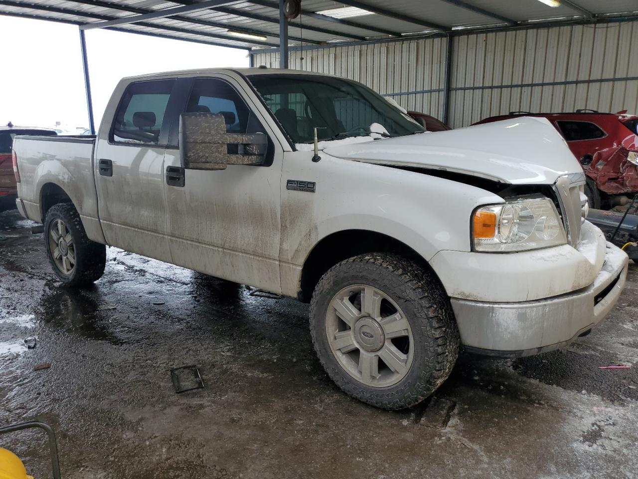2008 Ford F-150 VIN 1FTPW14V28FA96750 Copart auction photo, front end damage thumbnail 4