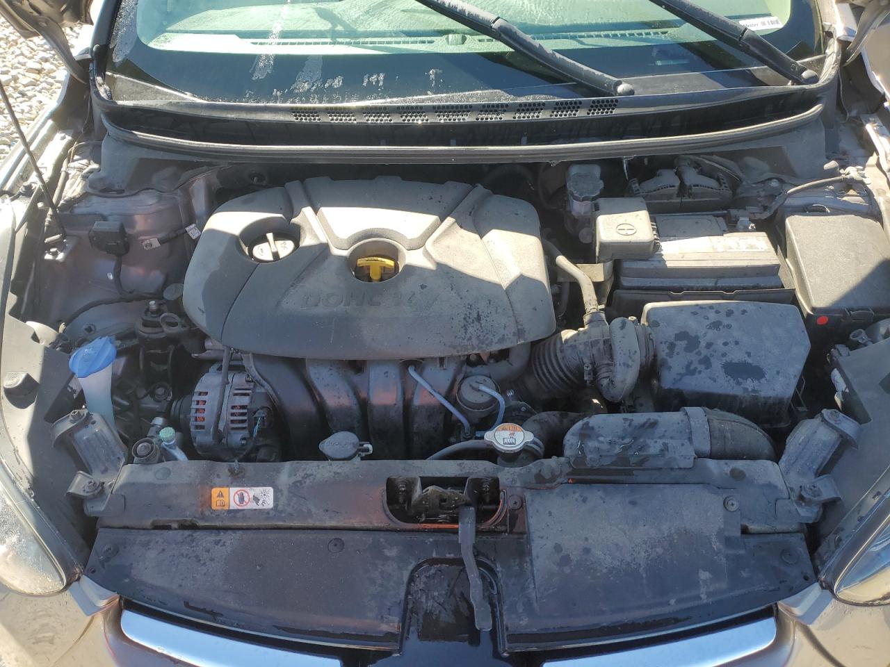 2015 Hyundai Elantra VIN 5NPDH4AE1FH634490 Copart auction photo, vandalism / side damage thumbnail 11