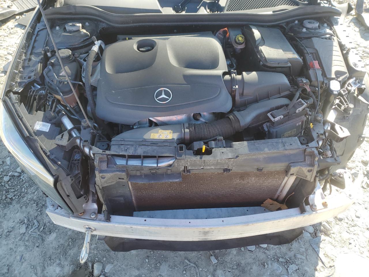 2016 Mercedes-Benz GLA-klasse VIN WDCTG4EB8GJ227512 Copart auction photo, front end damage thumbnail 13