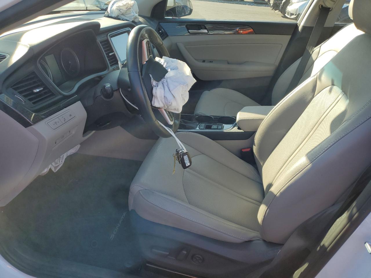 2019 Hyundai Sonata VIN 5NPE34AF5KH734727 Copart auction photo, front end damage thumbnail 7