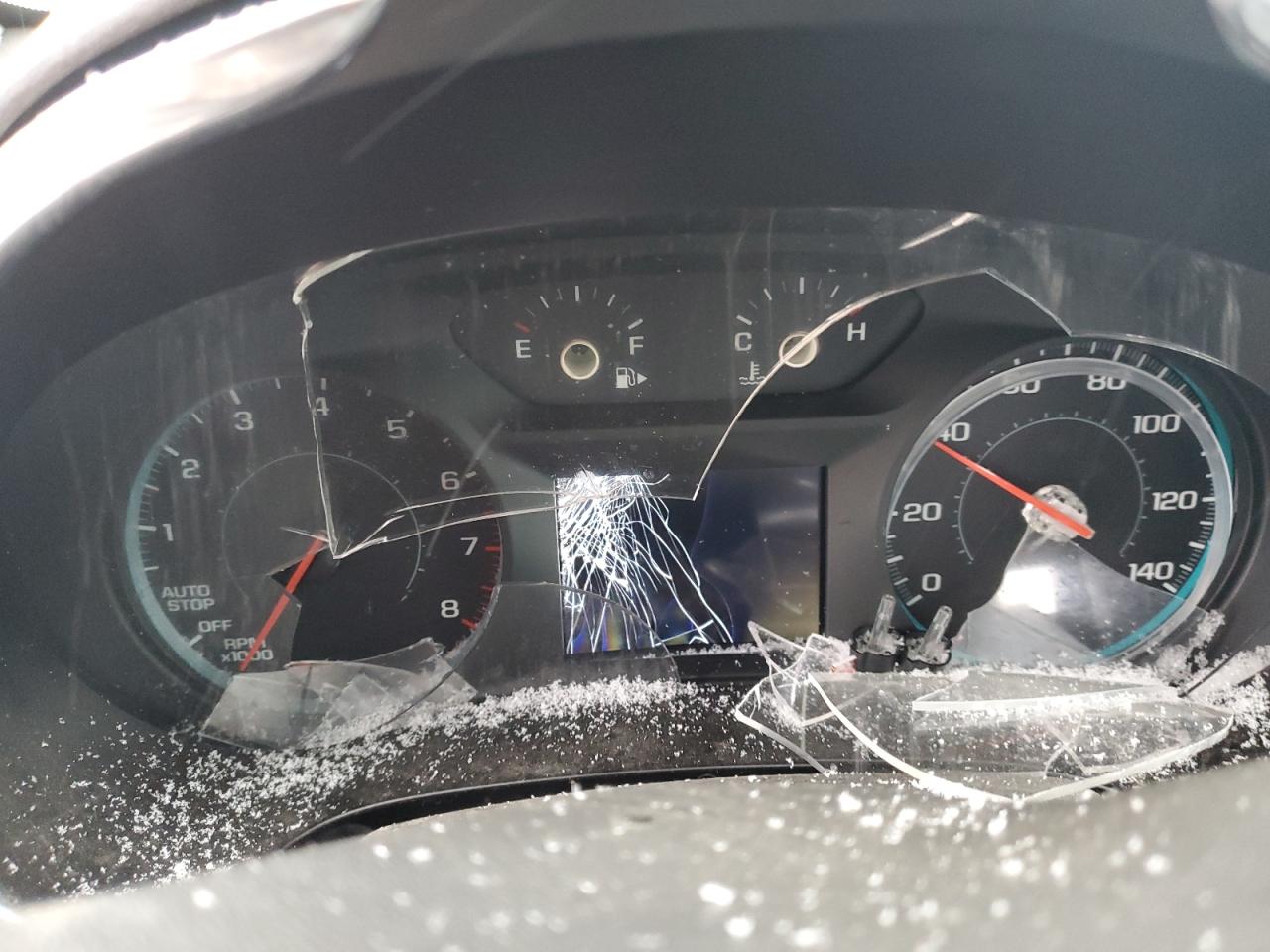 2020 Chevrolet Malibu VIN 1G1ZD5ST5LF053982 Copart auction photo, vandalism / top/roof damage thumbnail 9