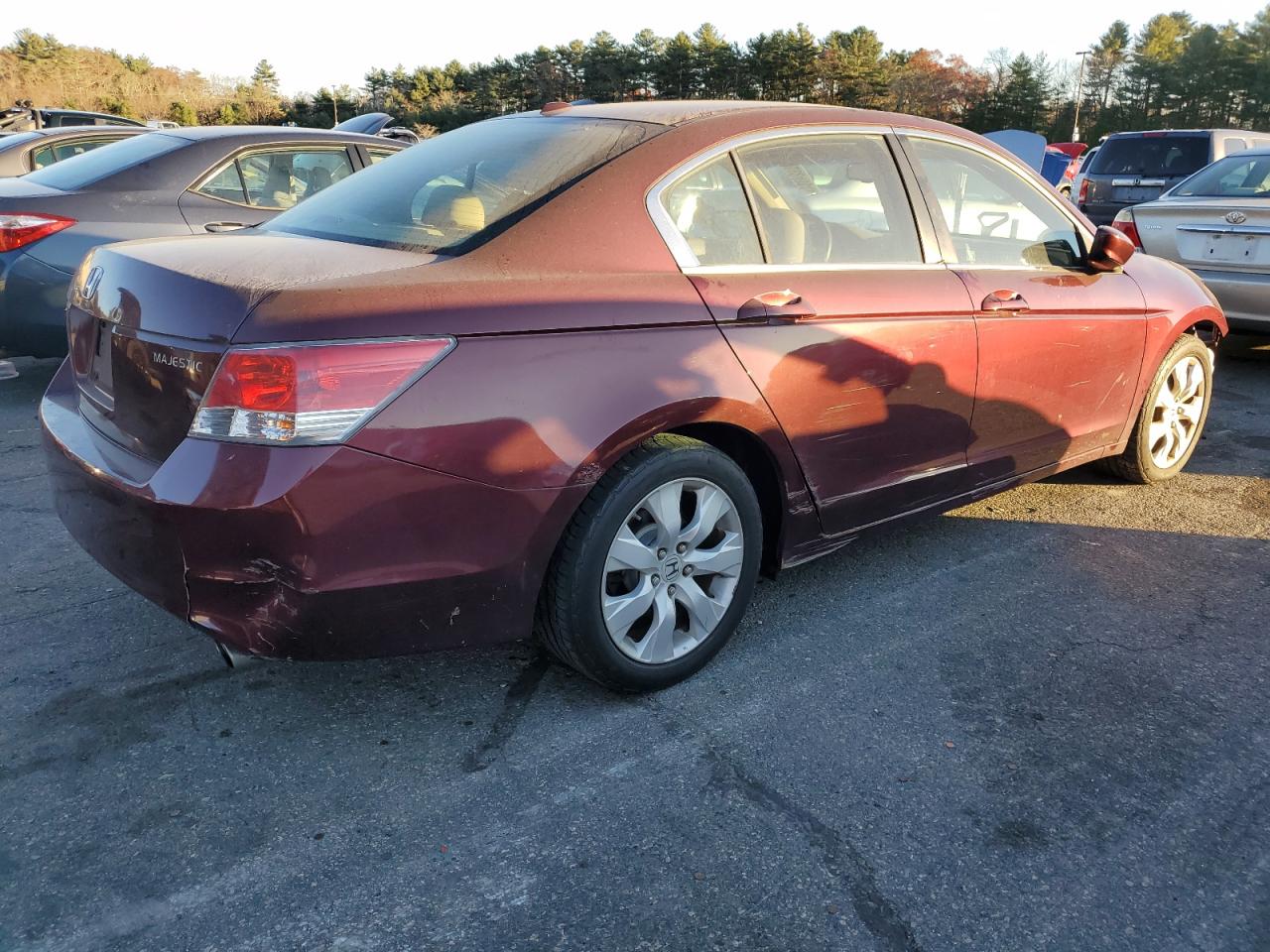 2010 Honda Accord VIN 1HGCP2F82AA182640 Copart auction photo, front end / minor dent/scratches damage thumbnail 3