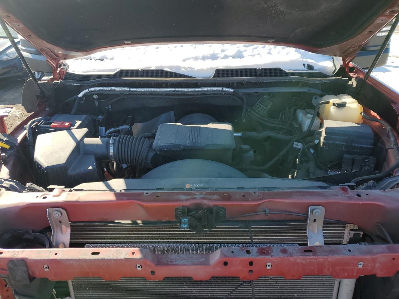 2022 Chevrolet Silverado VIN 1GC4YNE71NF352909 Copart auction photo, front end damage thumbnail 11