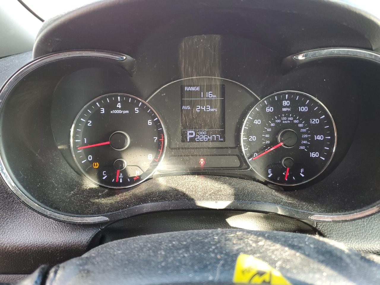 2014 KIA Forte VIN KNAFX4A61E5184405 Copart auction photo, all over damage thumbnail 9