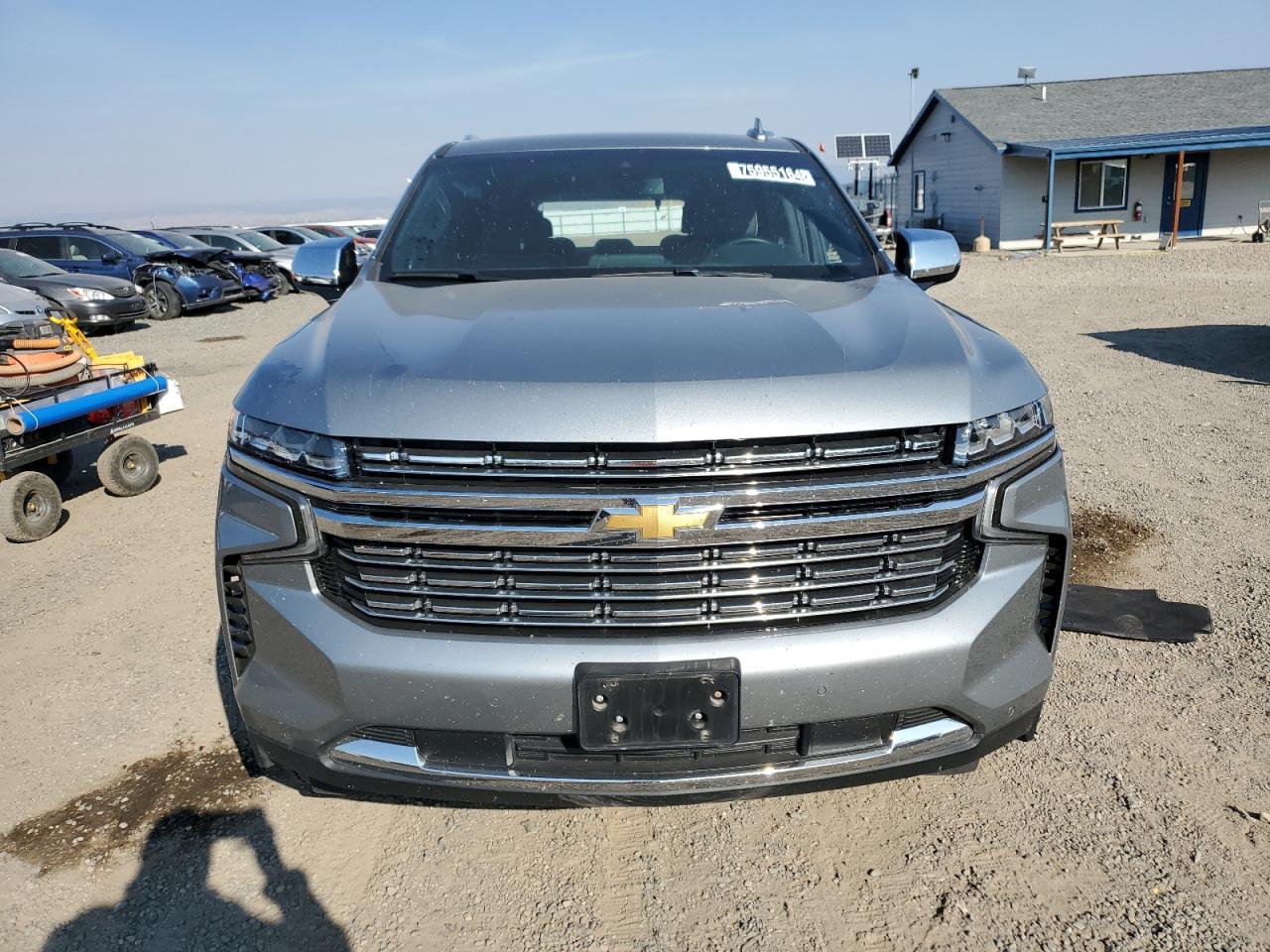 2023 Chevrolet Tahoe VIN 1GNSCSKDXPR341740 Copart auction photo, side / rear end damage thumbnail 5