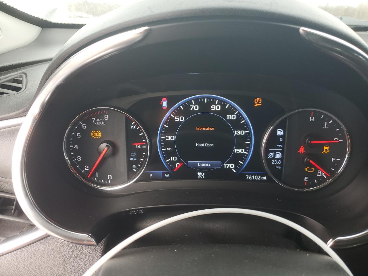 2019 Chevrolet Malibu VIN 1G1ZE5SX5KF145169 Copart auction photo, front end / rear end damage thumbnail 9