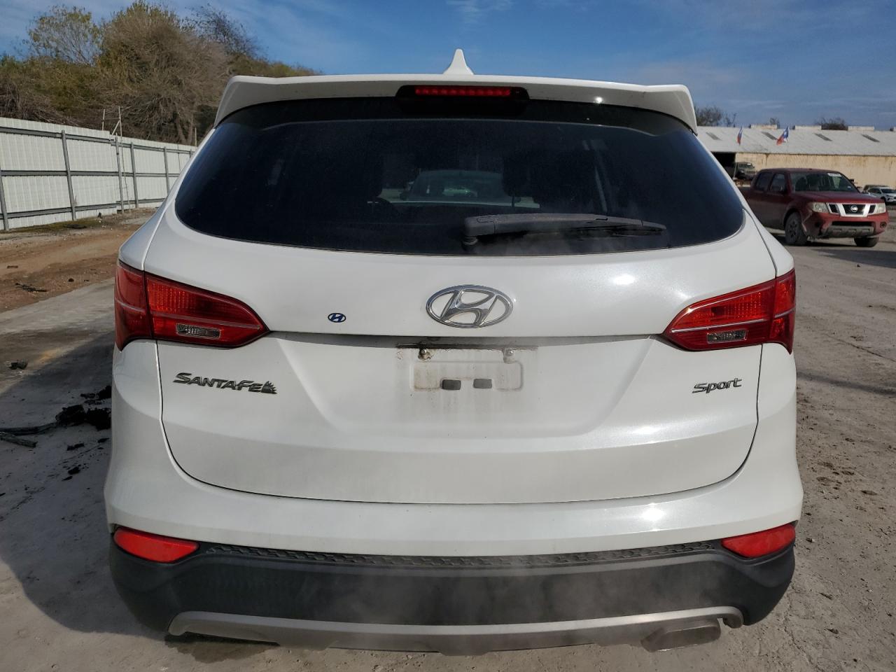 2013 Hyundai Santa Fe VIN 5XYZU3LB8DG104908 Copart auction photo, front end / minor dent/scratches damage thumbnail 6