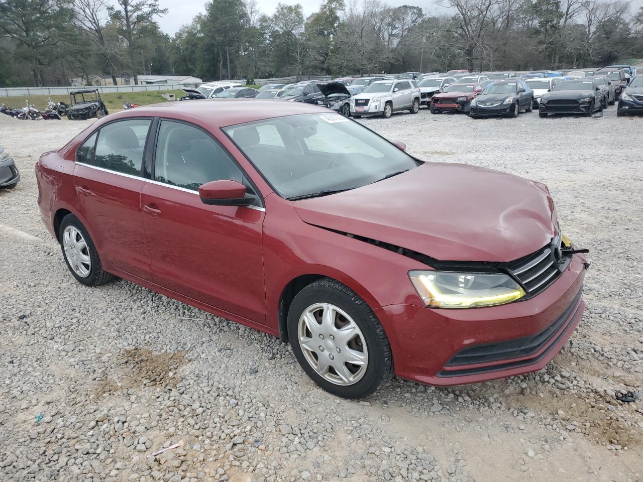 2017 Volkswagen Jetta VIN 3VW2B7AJXHM315283 Copart auction photo, front end damage thumbnail 4