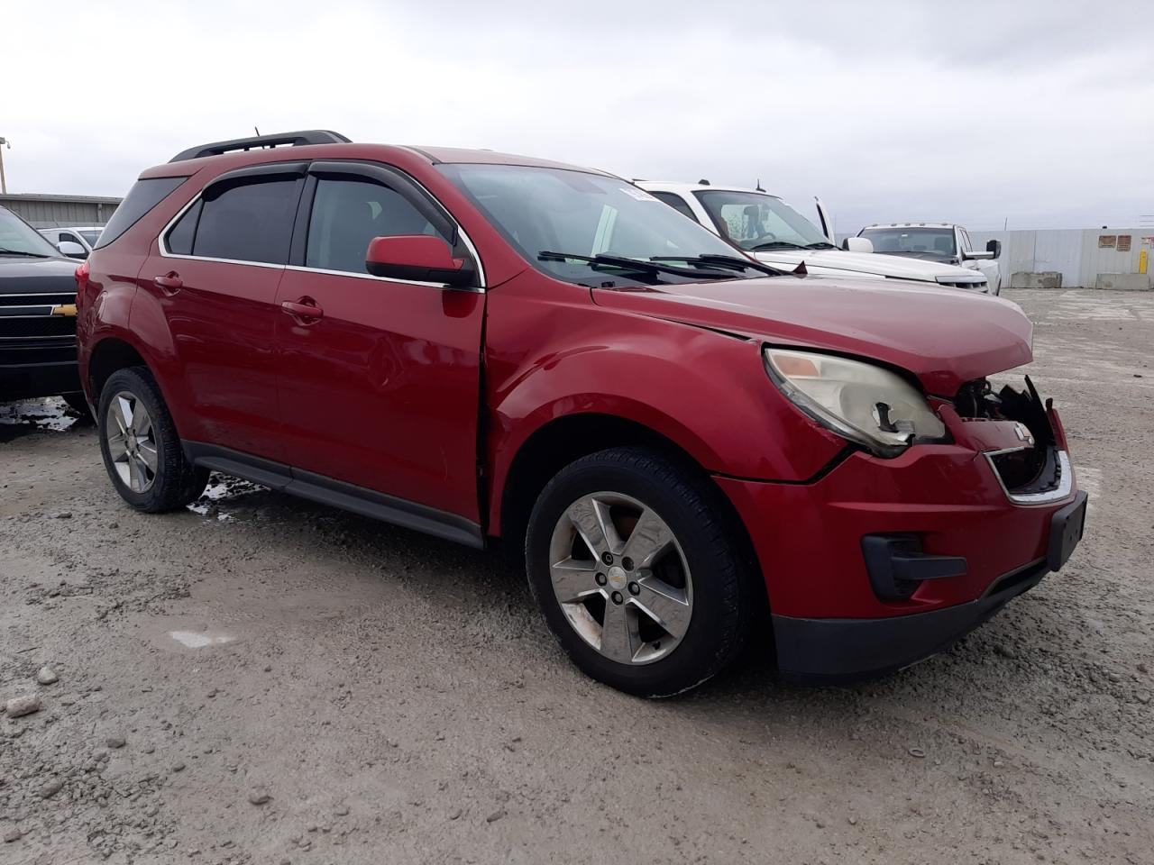 2013 Chevrolet Equinox VIN 2GNALDEK1D1249275 Copart auction photo, front end damage thumbnail 4