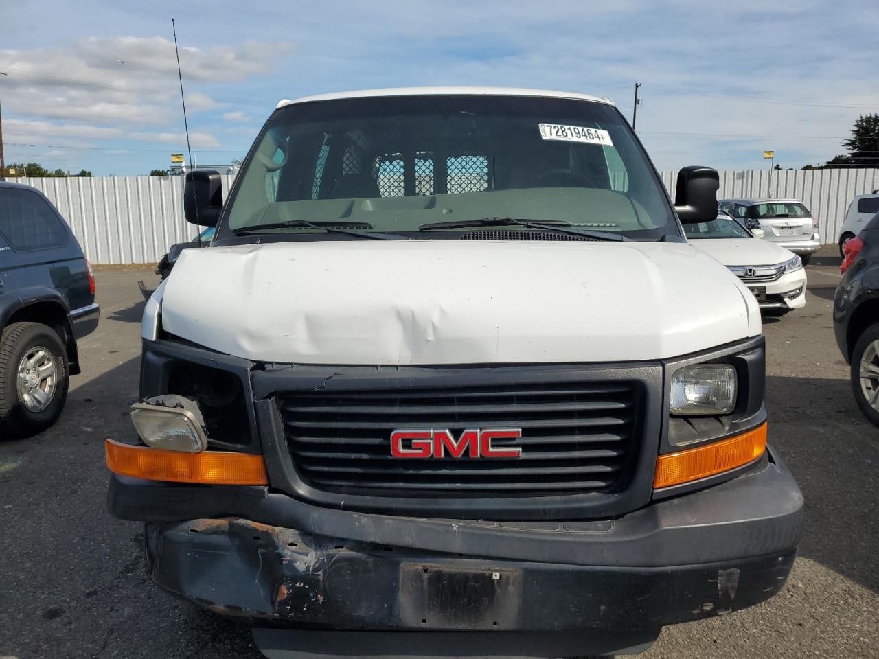 2009 GMC Savana VIN 1GTGG25C791124332 Copart auction photo, front end / rear end damage thumbnail 5