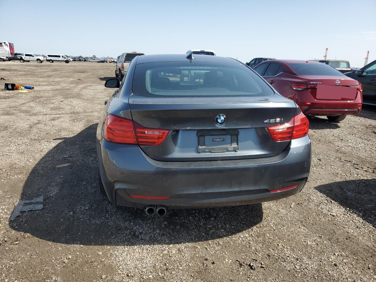 2016 BMW 4er VIN WBA4A9C51GG507207 Copart auction photo, front end / minor dent/scratches damage thumbnail 6