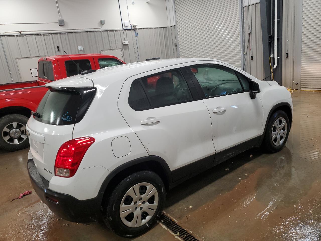 2015 Chevrolet Trax VIN KL7CJKSB0FB181986 Copart auction photo, all over damage thumbnail 3