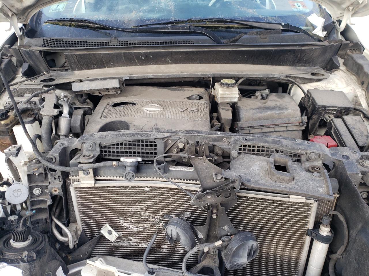 2015 Nissan Pathfinder VIN 5N1AR2MM5FC667961 Copart auction photo, front end / side damage thumbnail 13
