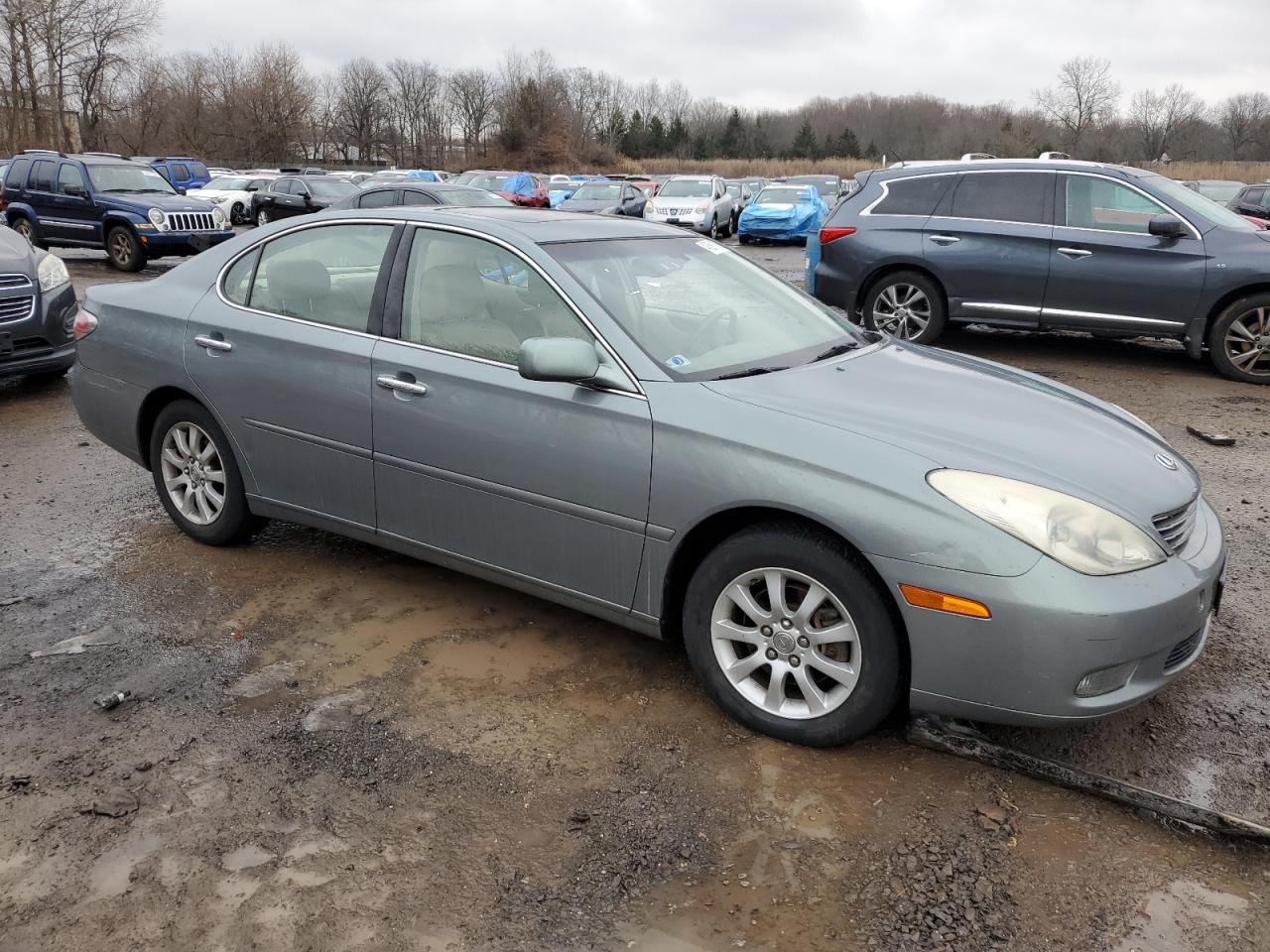 2003 Lexus ES VIN JTHBF30G330136874 Copart auction photo, all over damage thumbnail 4