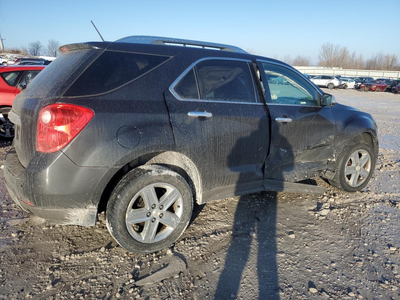2015 Chevrolet Equinox VIN 2GNFLHE39F6402142 Copart auction photo, side damage thumbnail 3