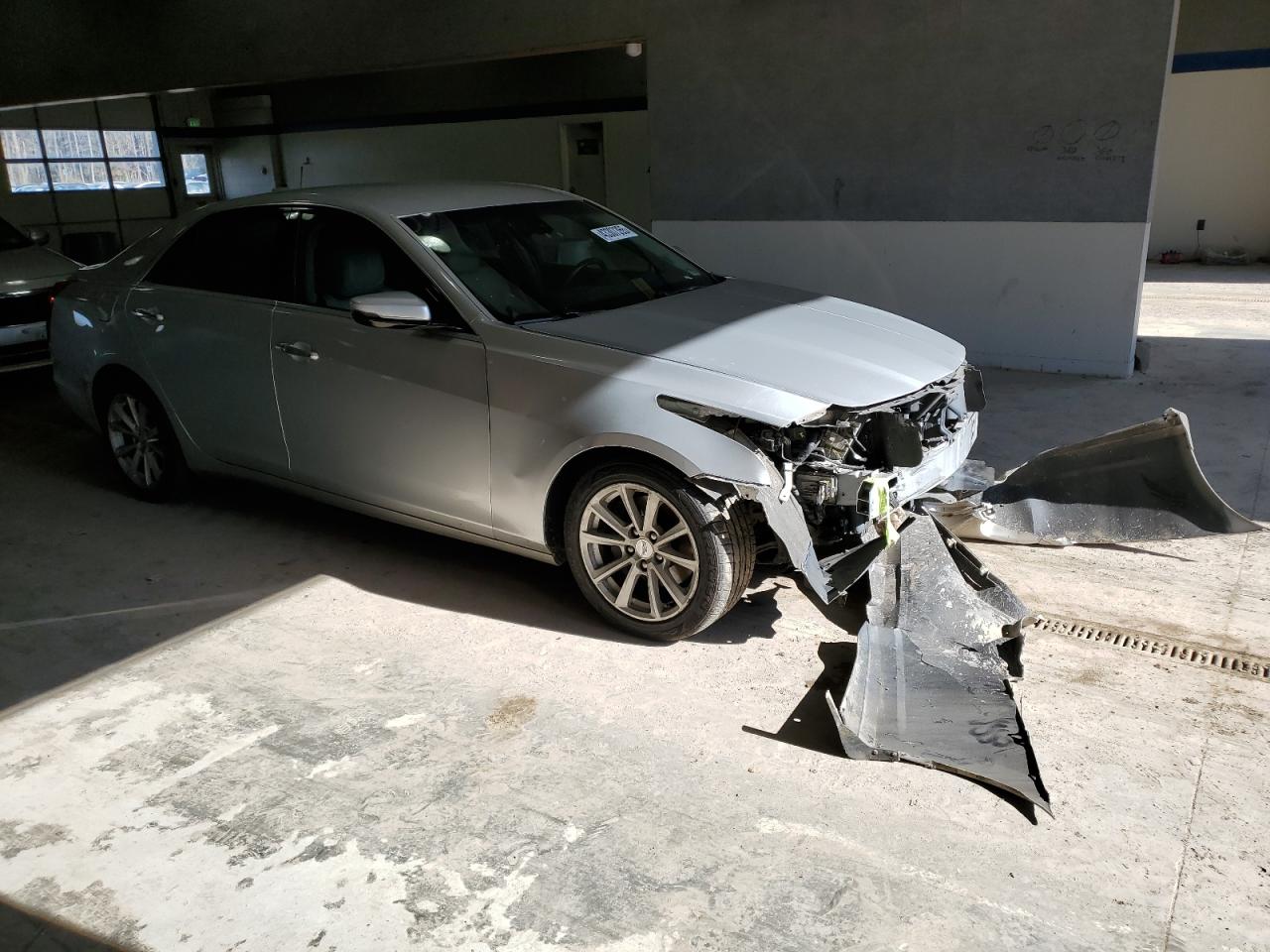 2017 Cadillac CTS VIN 1G6AW5SX6H0189777 Copart auction photo, front end damage thumbnail 4