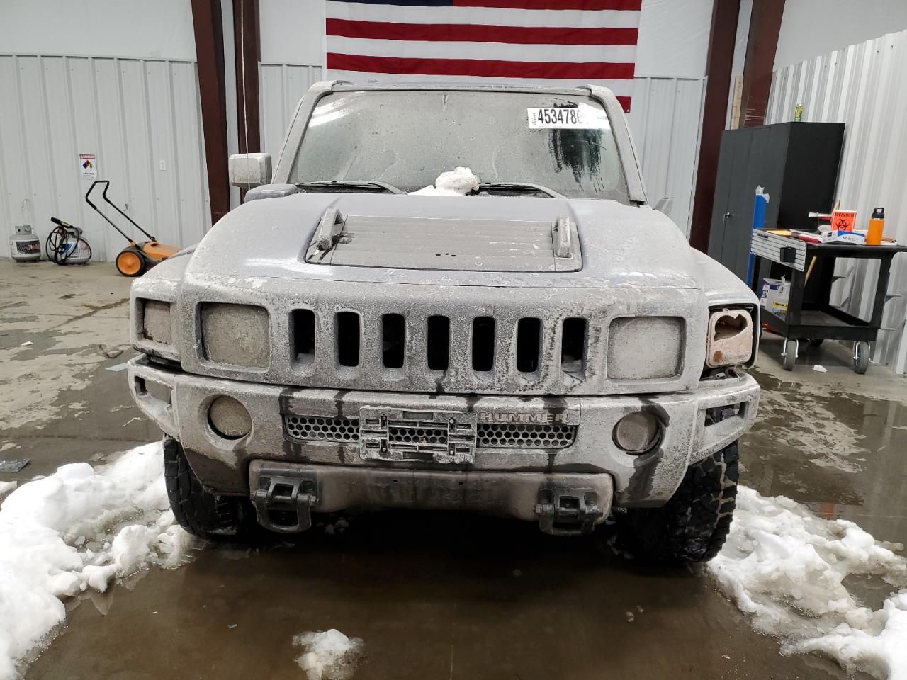 2006 Hummer H3 VIN 5GTDN136868188293 Copart auction photo, front end damage thumbnail 5