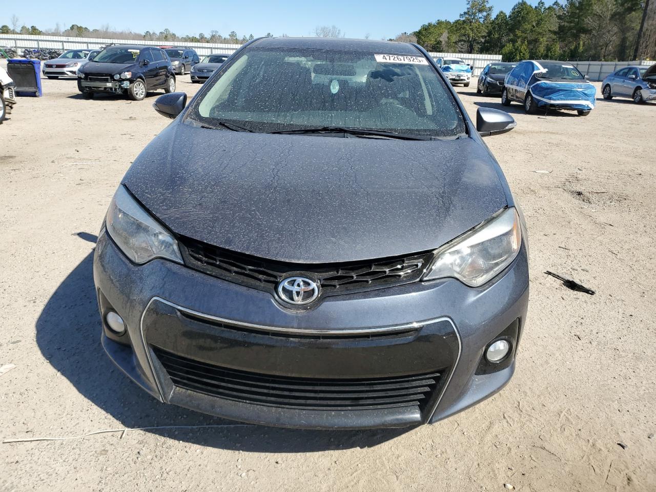 2016 Toyota Corolla VIN 5YFBURHE5GP557875 Copart auction photo, rear end damage thumbnail 5