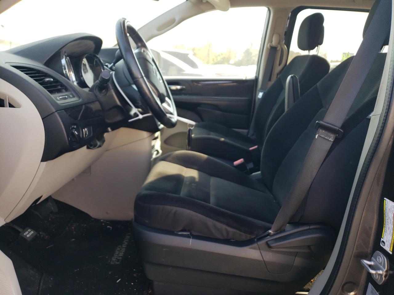 2017 Dodge Caravan VIN 2C4RDGBG1HR780543 Copart auction photo, side damage thumbnail 7