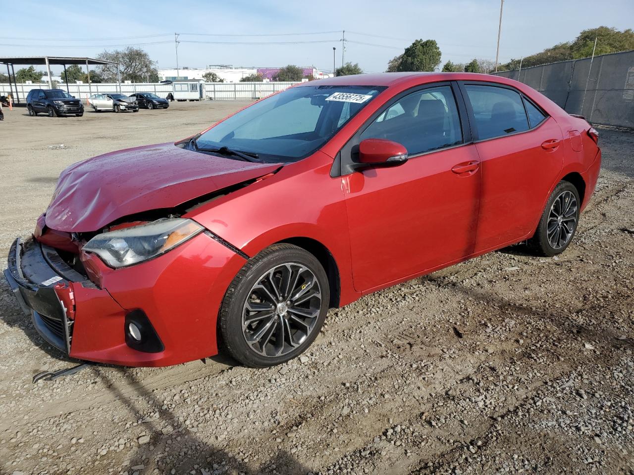 2014 Toyota Corolla VIN 5YFBURHE4EP004728