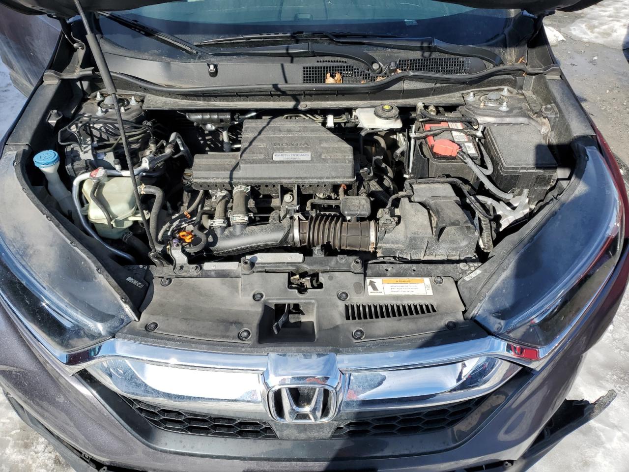 2018 Honda CR-V VIN 7FARW2H59JE090113 Copart auction photo, side / front end damage thumbnail 12