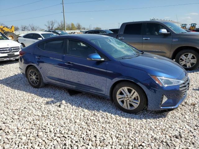 2019 Hyundai Elantra VIN 5NPD84LF1KH466656 Copart auction photo, front end / vandalism damage thumbnail 4