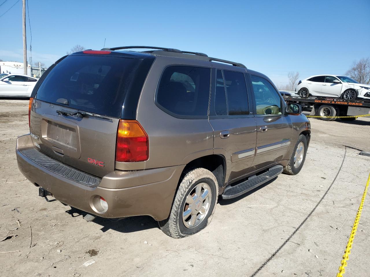 2002 GMC Envoy VIN 1GKDT13S922346832 Copart auction photo, undercarriage damage thumbnail 3