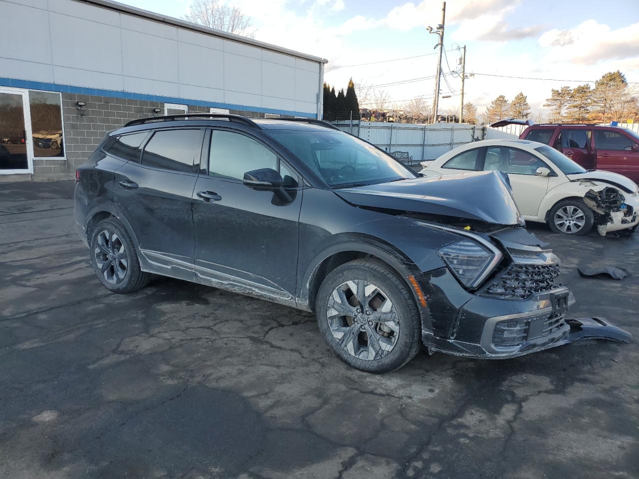 2024 KIA Sportage VIN KNDPZDDH3R7168134 Copart auction photo, front end damage thumbnail 4
