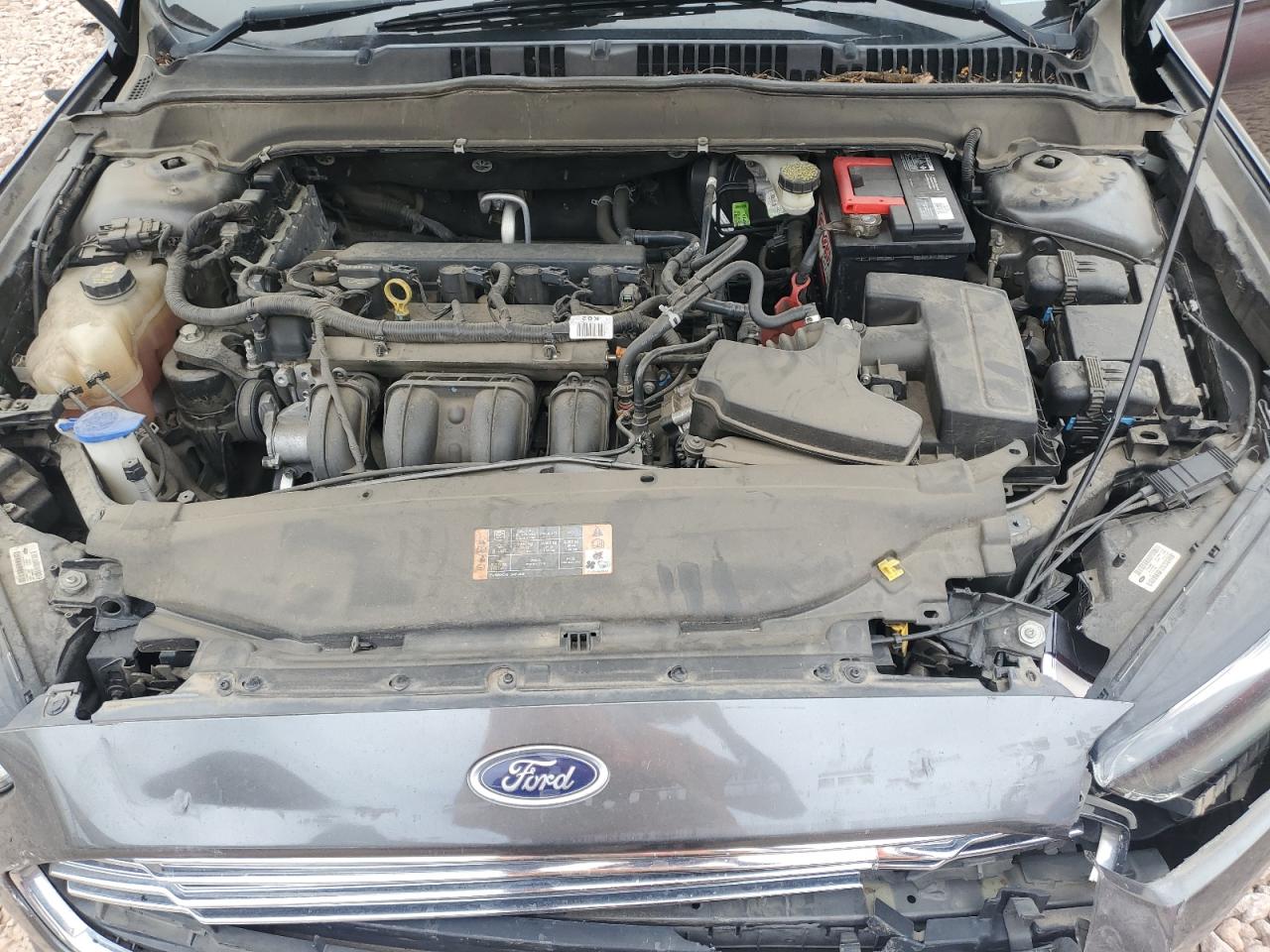 2016 Ford Fusion VIN 3FA6P0H75GR207247 Copart auction photo, front end / rear end damage thumbnail 12