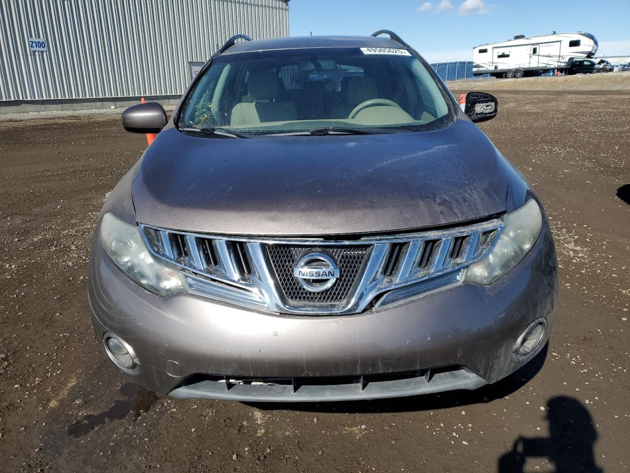 2010 Nissan Murano VIN JN8AZ1MW3AW115791 Copart auction photo, hail / minor dent/scratches damage thumbnail 5