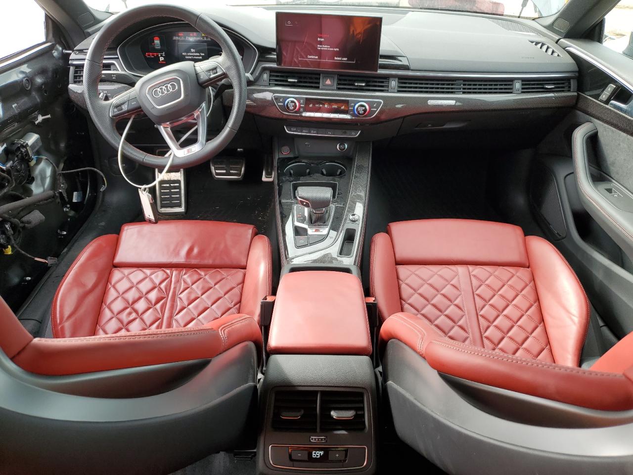 2023 Audi RS5 VIN WAUC4CF51PA050350 Copart auction photo, all over damage thumbnail 8