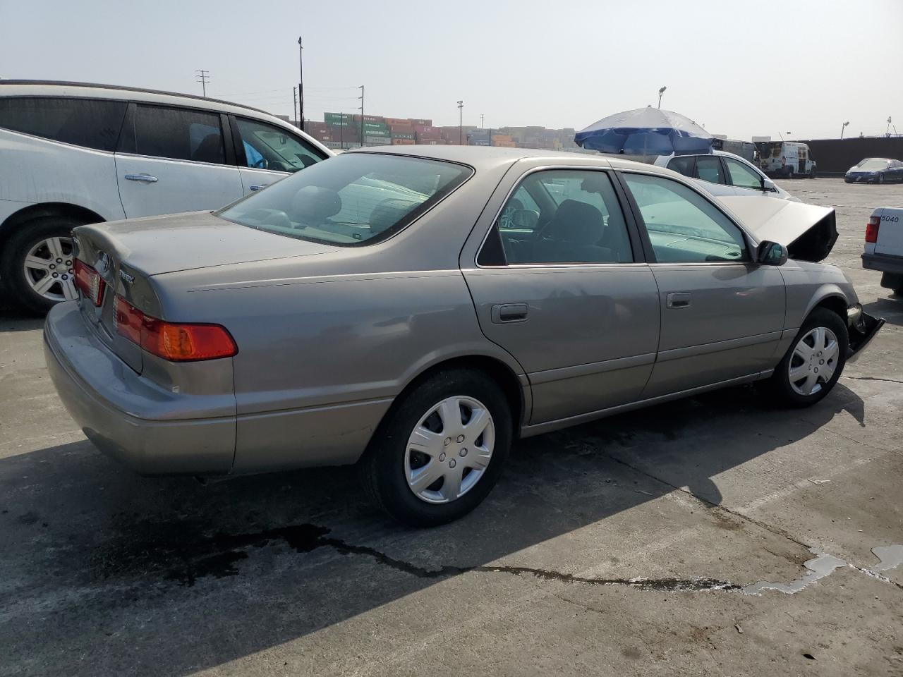 2001 Toyota Camry VIN 4T1BG22K31U017802 Copart auction photo, front end damage thumbnail 3