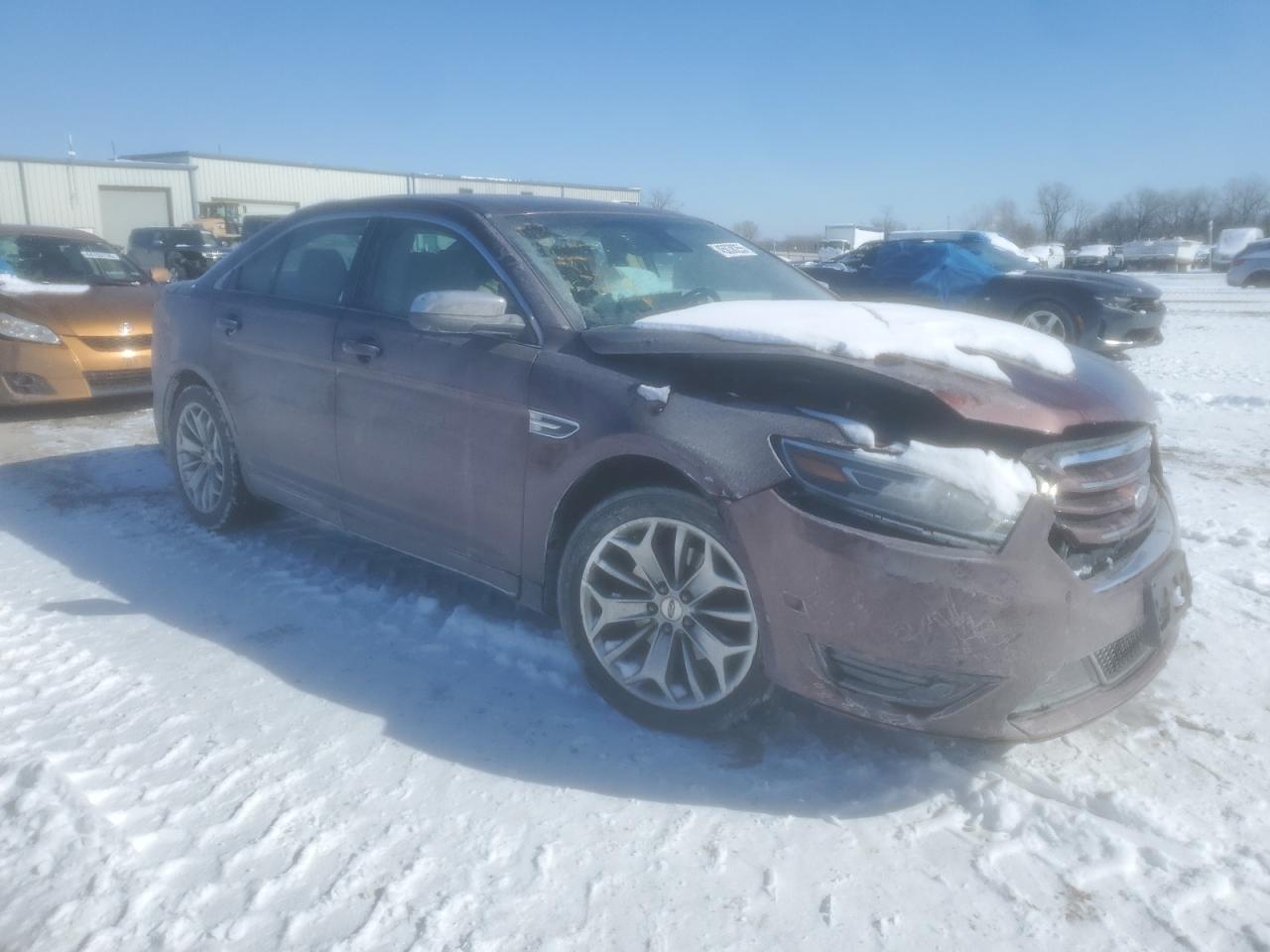 2016 Ford Taurus VIN 1FAHP2F82GG112913 Copart auction photo, front end damage thumbnail 4