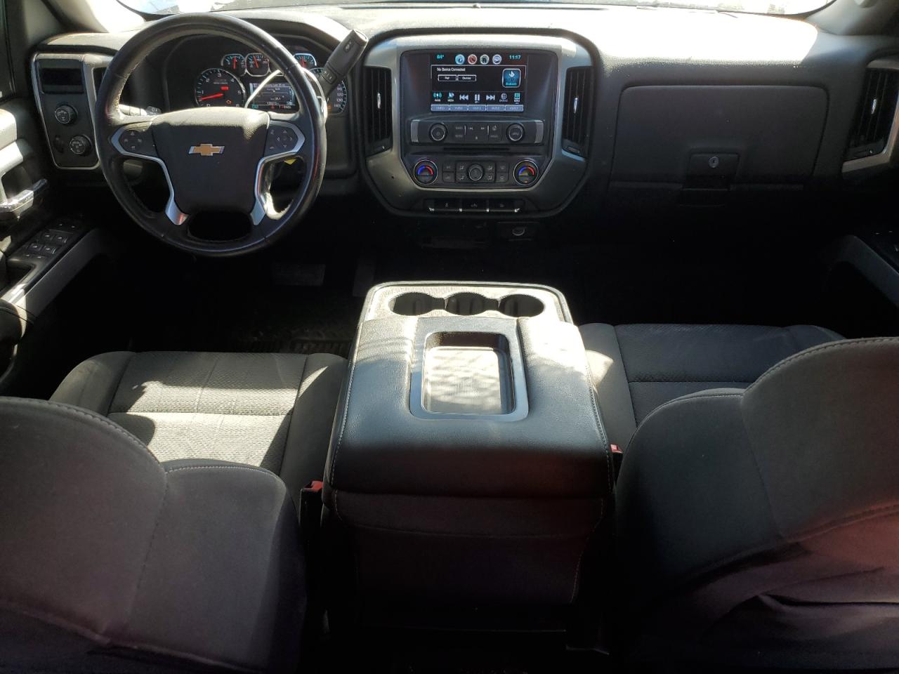 2018 Chevrolet Silverado VIN 3GCUKREC6JG291412 Copart auction photo, top/roof damage thumbnail 8