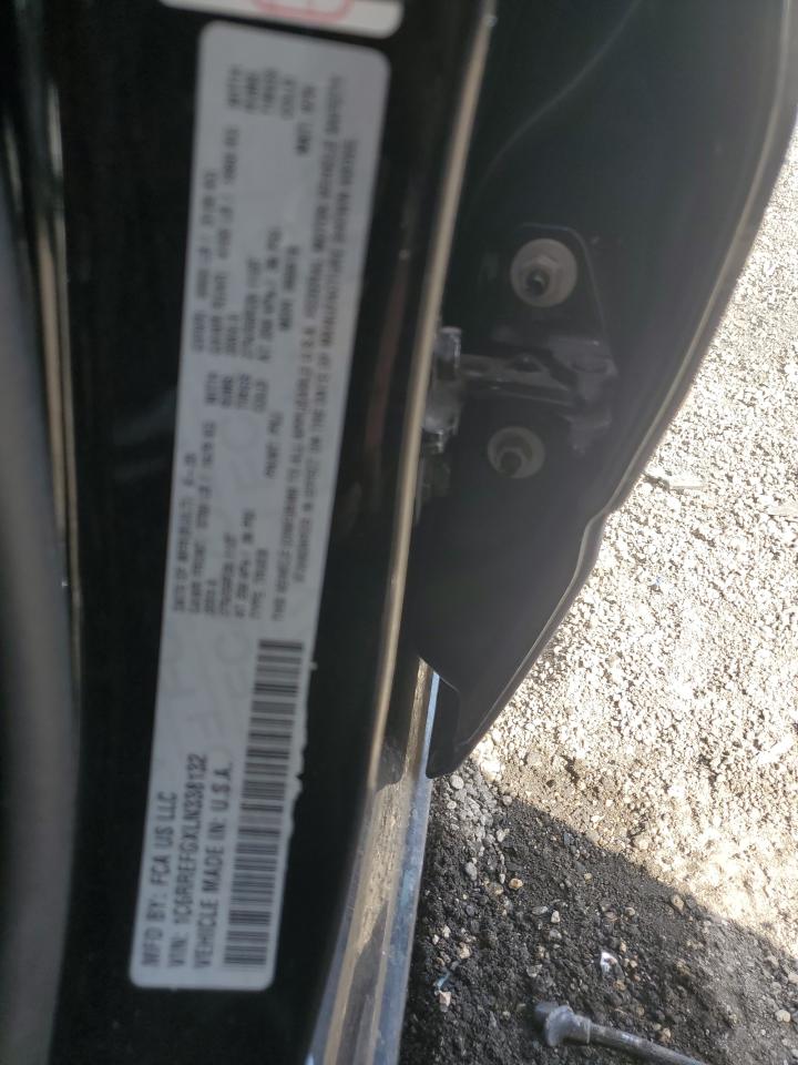 2020 RAM 1500 VIN 1C6RREFGXLN338132 Copart auction photo, all over damage thumbnail 12