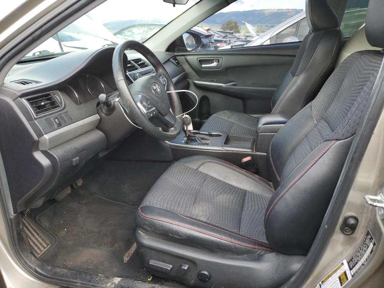 2015 Toyota Camry VIN 4T1BF1FK3FU058140 Copart auction photo, rear end / front end damage thumbnail 7