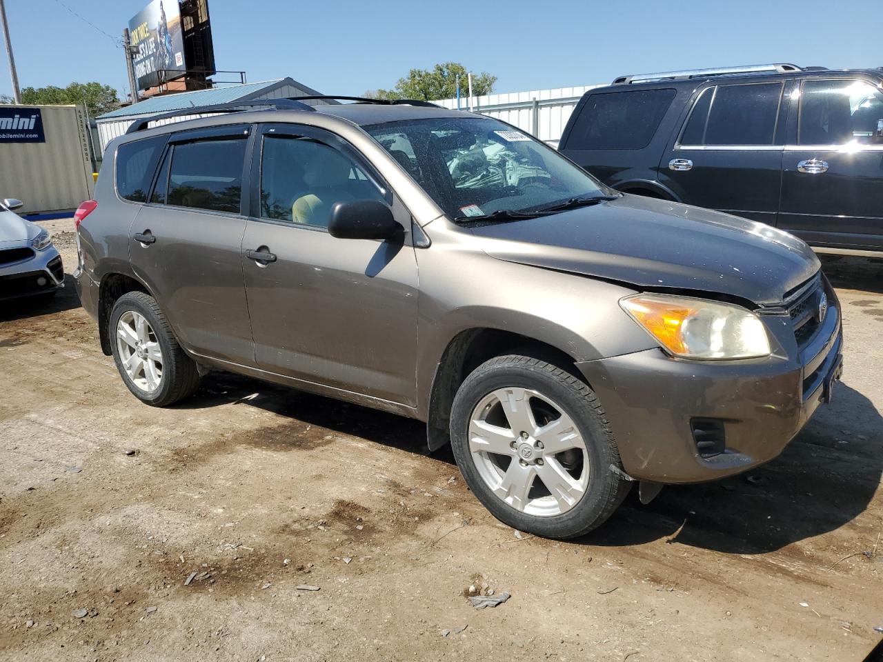 2010 Toyota RAV 4 VIN JTMBF4DV8AD038199 Copart auction photo, front end / rear end damage thumbnail 4