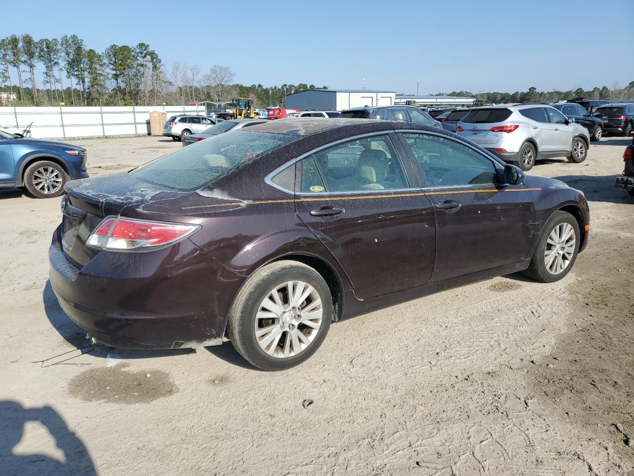 2010 Mazda 6 VIN 1YVHZ8CH1A5M03573 Copart auction photo, side damage thumbnail 3